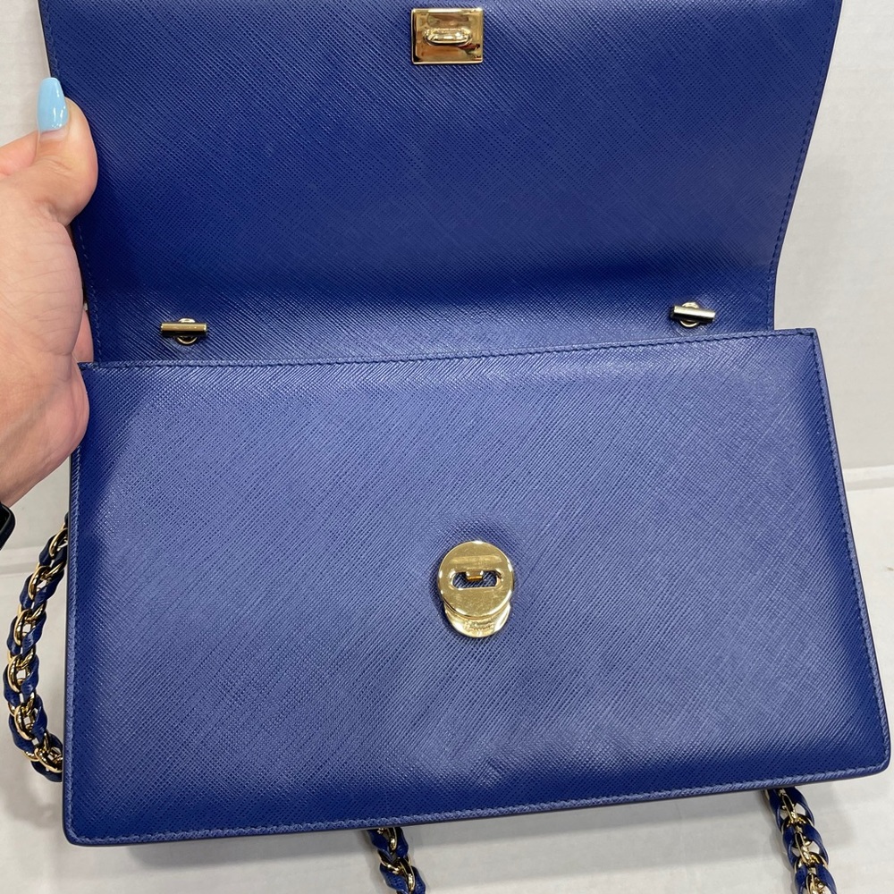 Salvatore Ferragamo Ginny Blue bag. - Picture 2 of 7